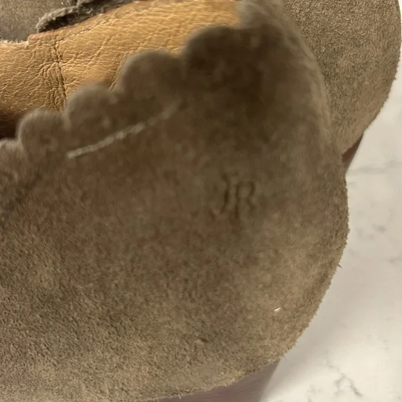 Jack Rogers Marianne Womens Sz 9 Boots Zipper Closure Ankle Boot Stacked Heel - Picture 4 of 6